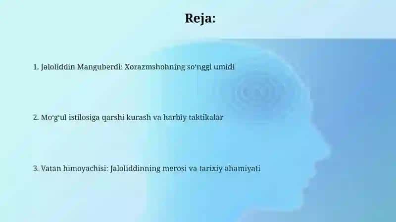 Jaloliddin Manguberdi – Vatan himoyachisi 2