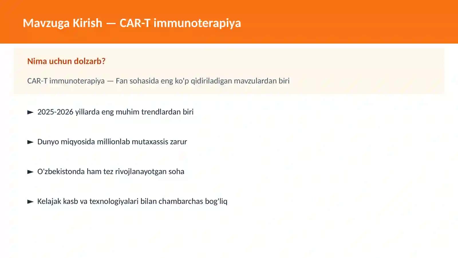 CAR-T immunoterapiya 2