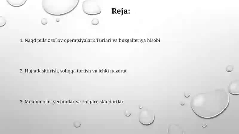 Naqd pulsiz hisob-kitob 2