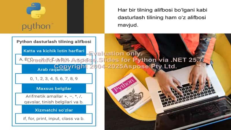 Pythonda O‘zgaruvchilarni Tavsiflash 2