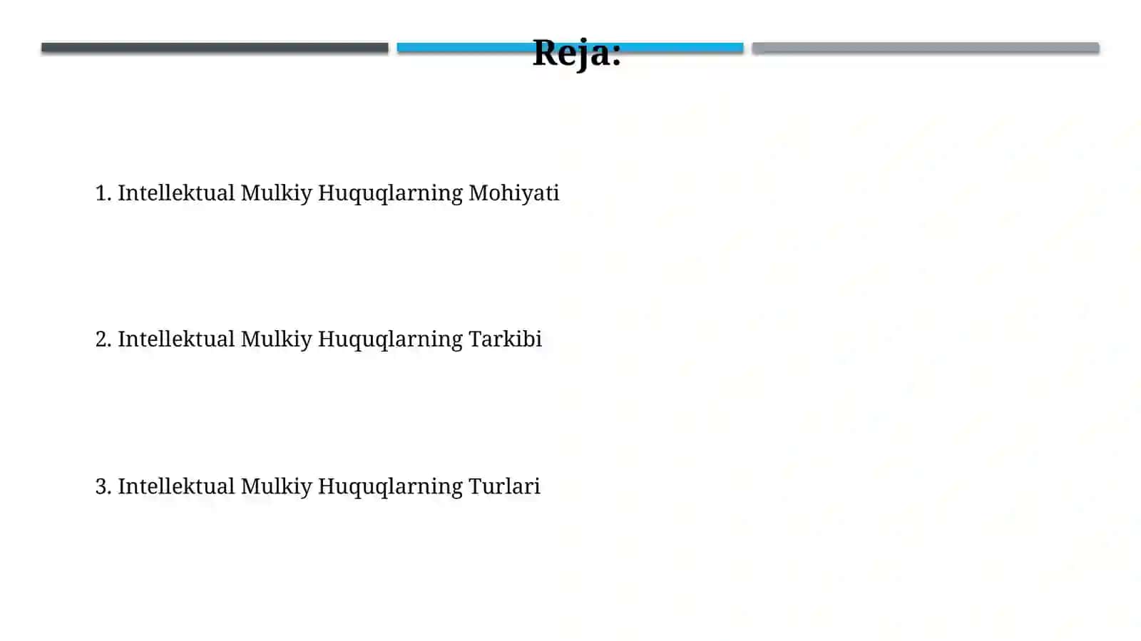 Intellektual mulk huquqi huquqi tushunchasivamazmuni 2