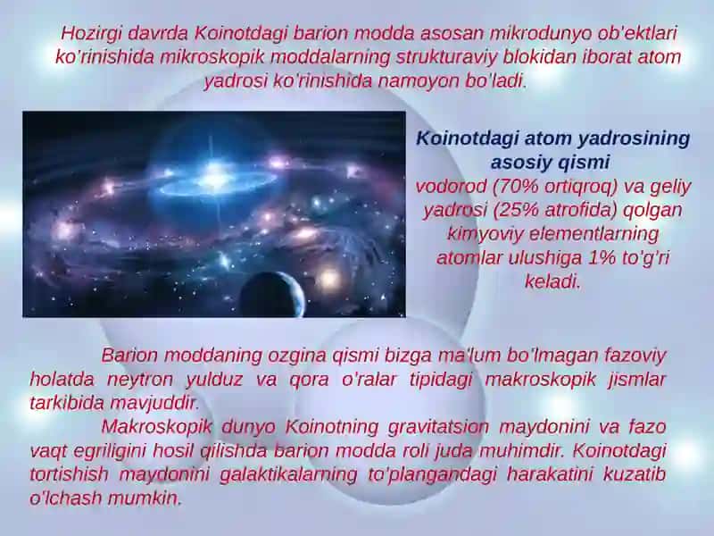 Koinotning tuzilishi 2