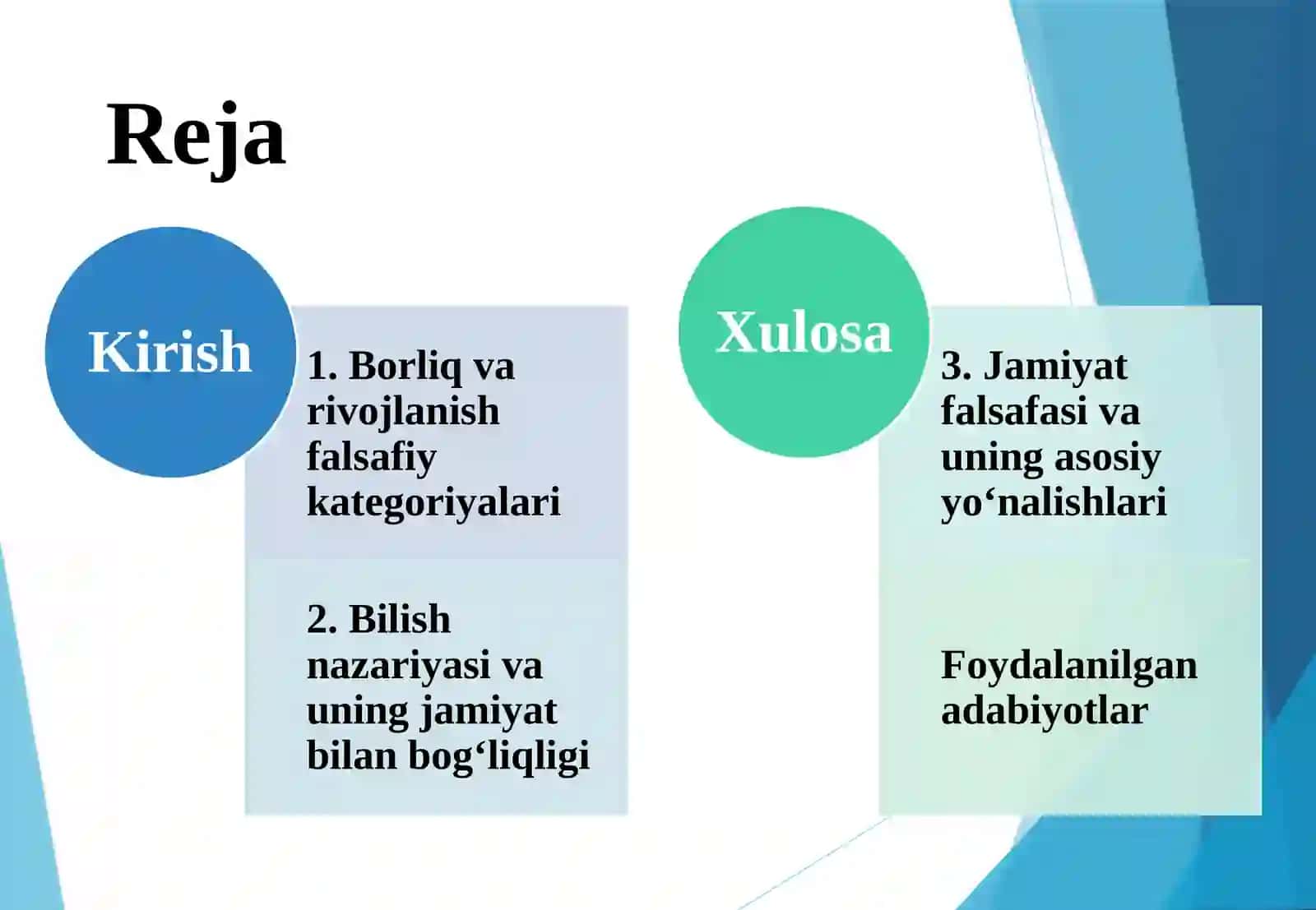 BORLIQ, RIVOJLANISH, BILISH VA JAMIYAT FALSAFASINING O‘ZARO DIALEKTIK ALOQADORLIGI 2