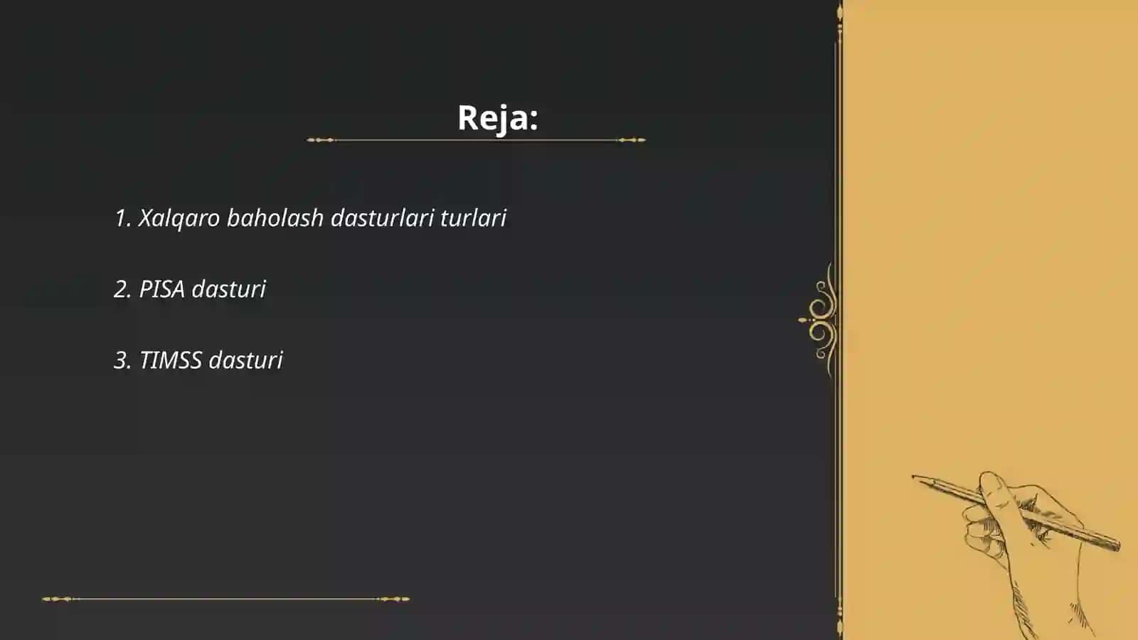 Xalqaro baholash dasturlari 2