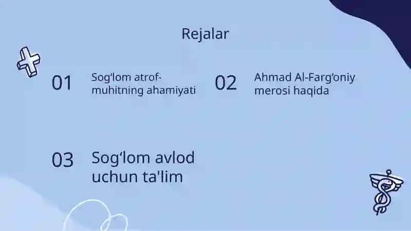 Sog‘lom muhit – sog‘lom avlod. Tibbiyotda Ahmad Al-Farg‘oniy merosi 2