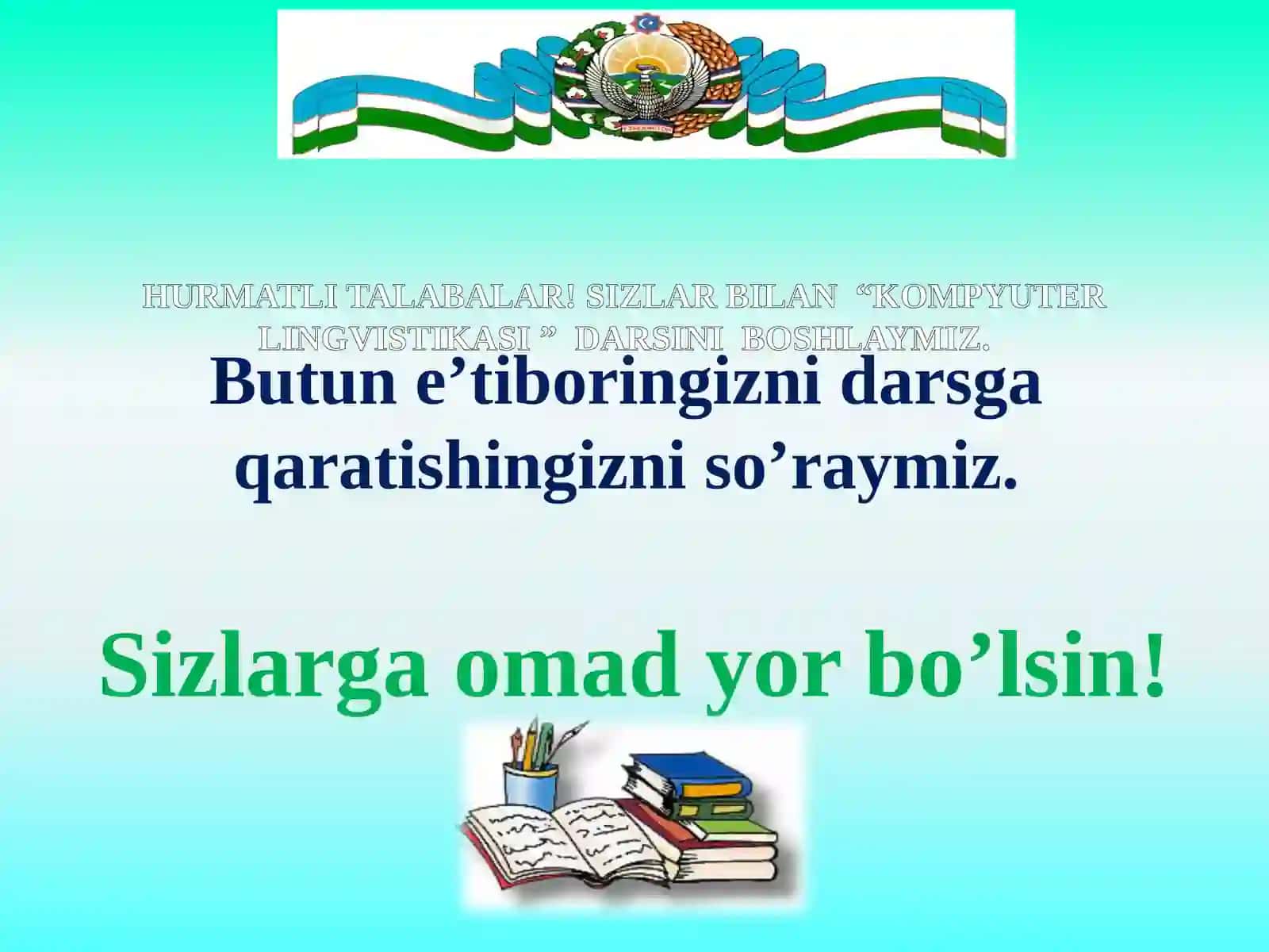 Matnlarni avtomatik tahrirlash 2