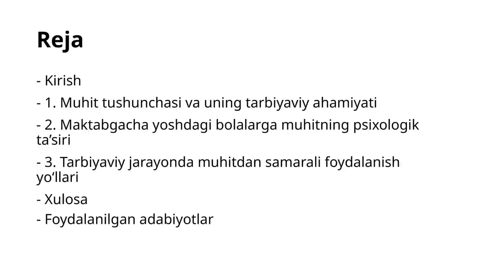 Maktabgacha yoshdagi bolalarni muhit ta’sirida tarbiyalash 2