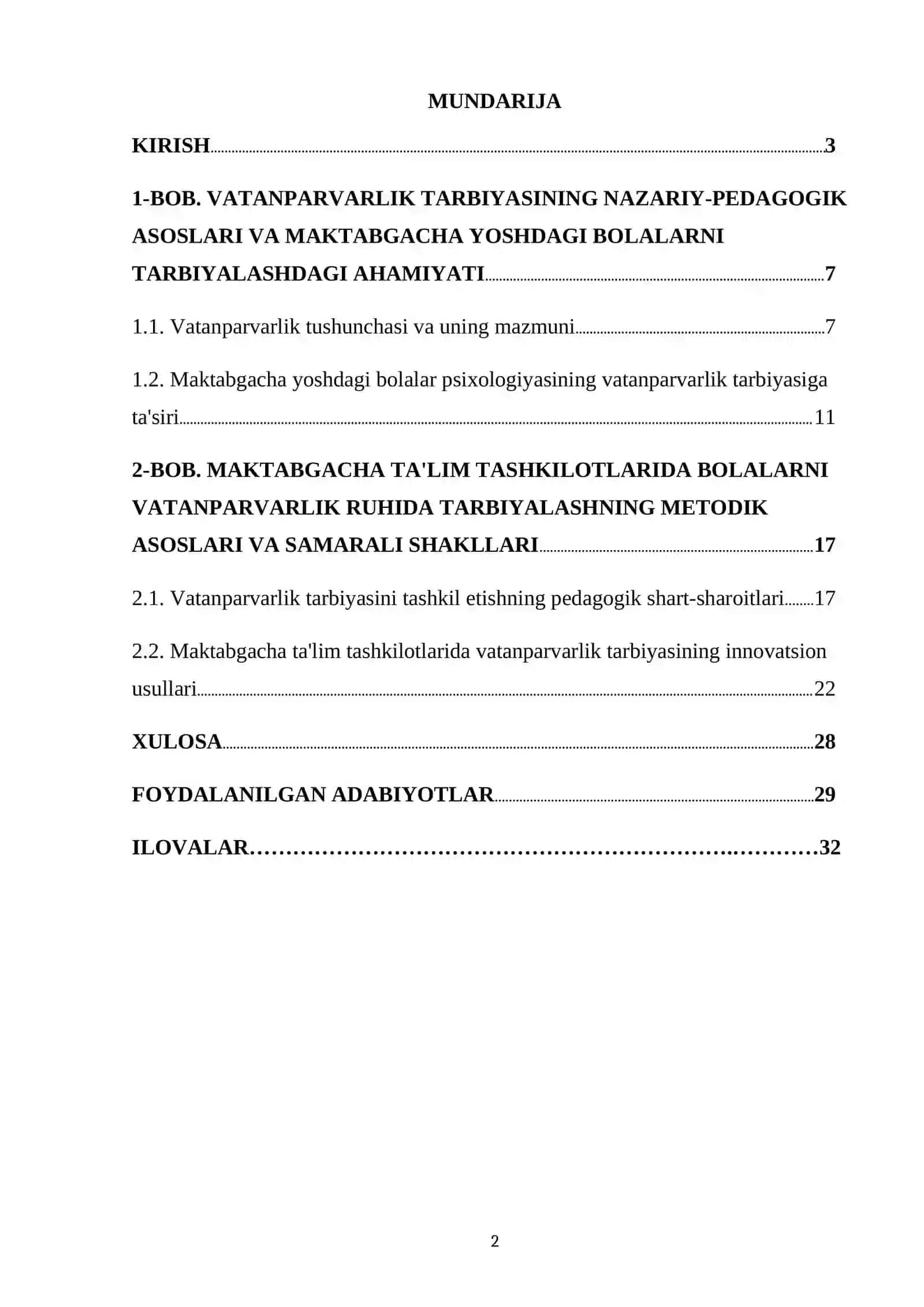 BOLALARNI VATANPARVARLIK RUHIDA TARBIYALASHDA MAKTABGACHA TA'𝗟IM TASHKILOTINING O'RNI 2