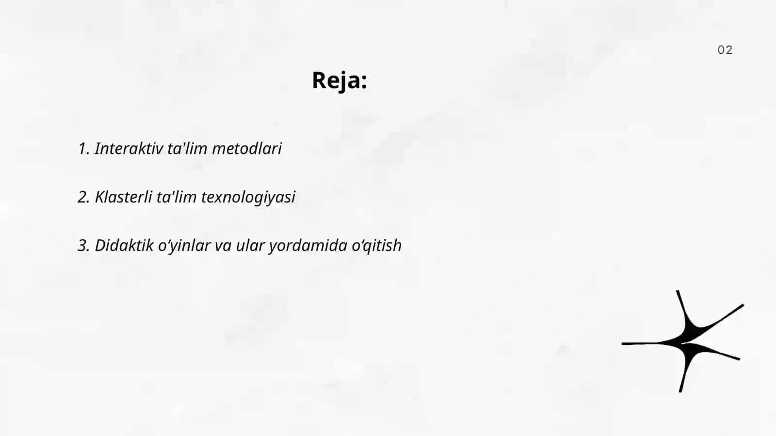 Interaktiv ta'lim metodlari 2
