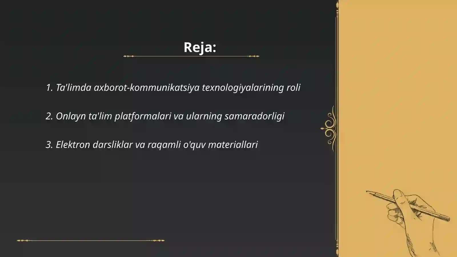 Ta'limda zamonaviy texnologiyalar 2