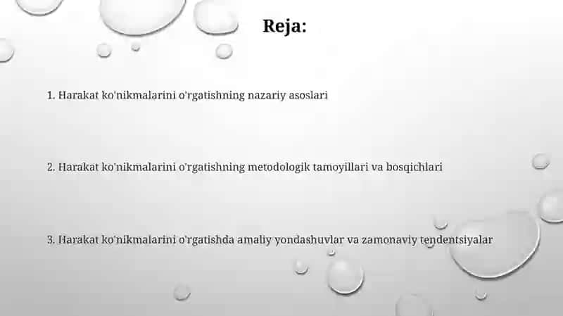 Harakat amallariga urgatishning nazariy va uslubiy asoslari 2