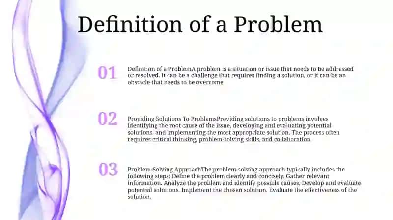 Providing Solutions To Problems 2