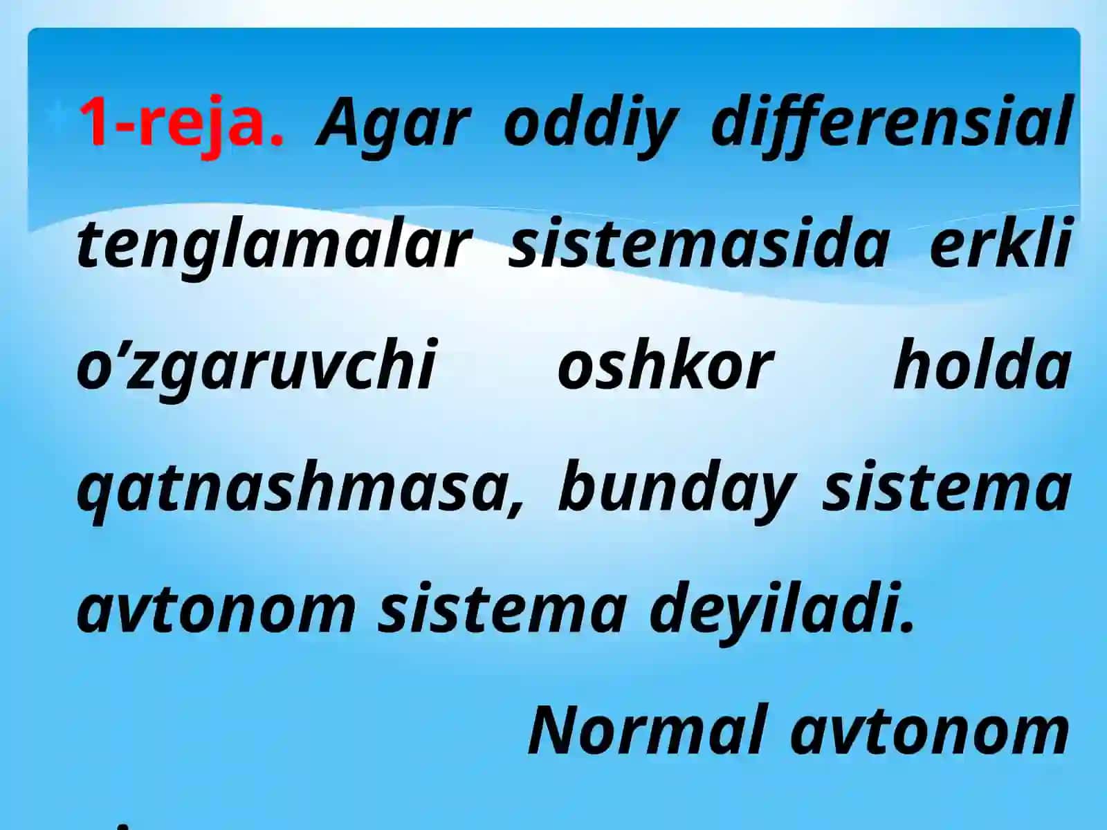 AVTANOM (MUHTOR) SISTEMASI 2