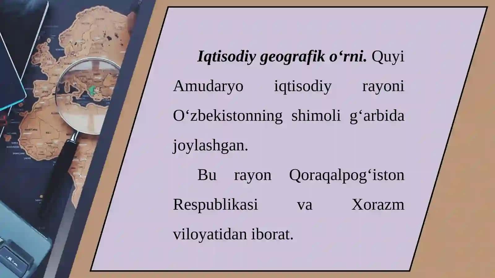 Quyi Amudaryo iqtisodiy rayoni 2