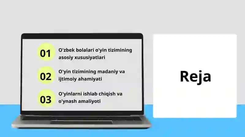 O'zbek bolalari o'yin tizimi 2