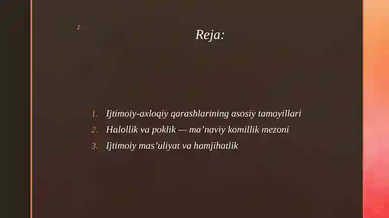 Mahmud az-Zamahshariyning ijtimoiy-axloqiy va komil inson haqidagi qarashlari 2