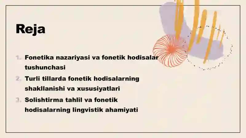 Turli tillardagi fonetikhodisalar va ularning o‘xshash va farqli xususiyatlari 2
