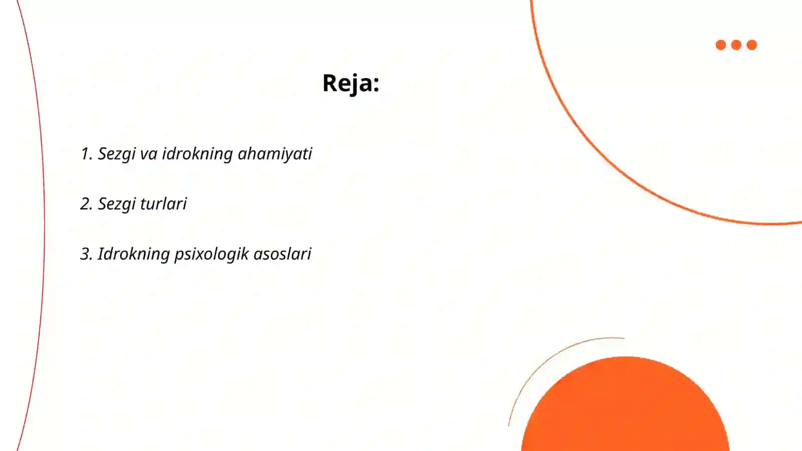 Sezgi va idrok 2
