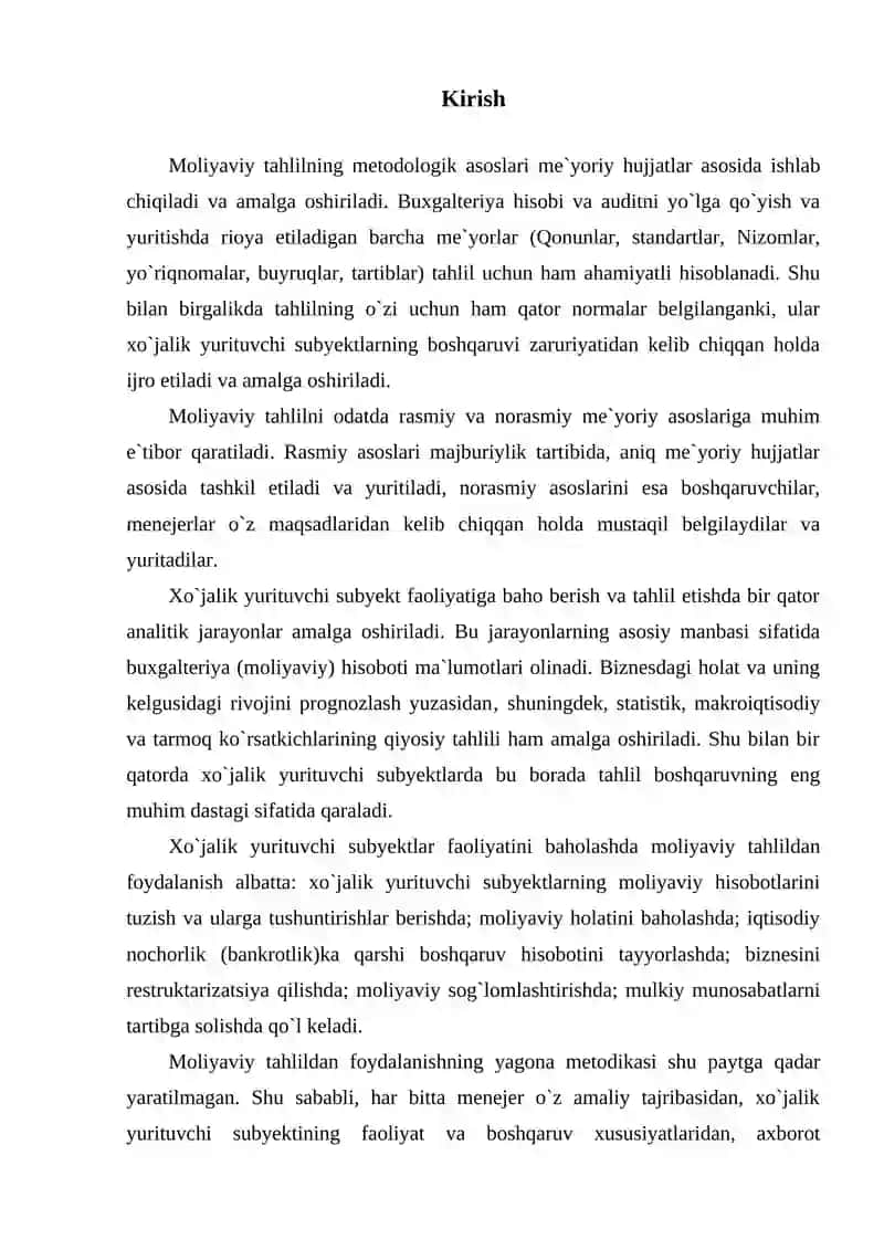 Moliyaviy axborotlarning umumiy tavsifi 2