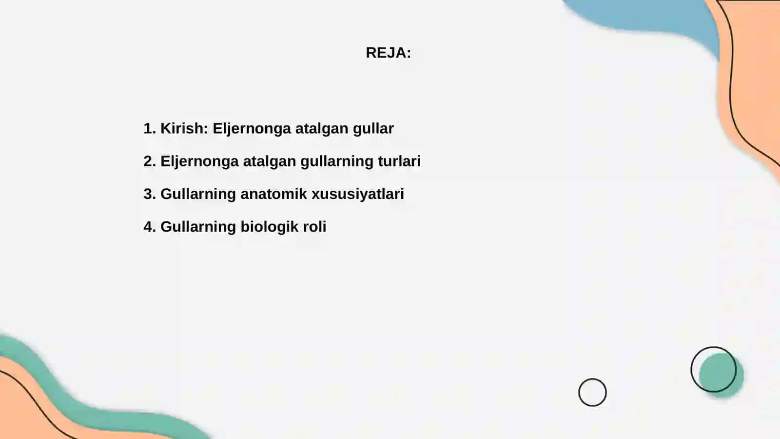 Eljernonga atalgan gullar 2