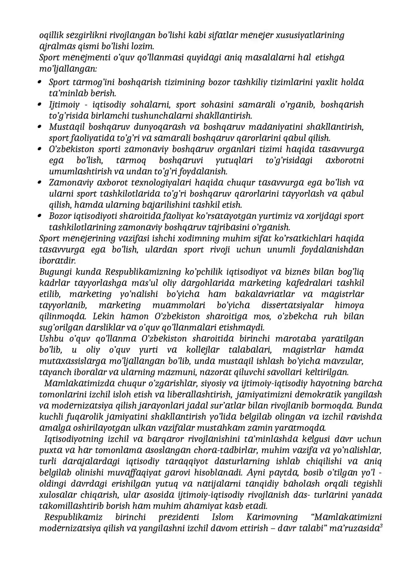 JISMONIY TARBIYA VA SPORT MENEJMENTI TIZIMINI MOLIYALASHTIRISH 2
