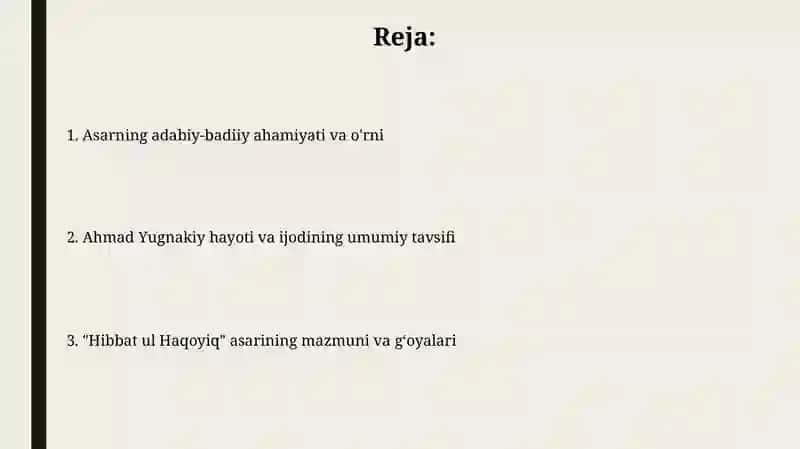 "Hibbat ul Haqoyiq" 2