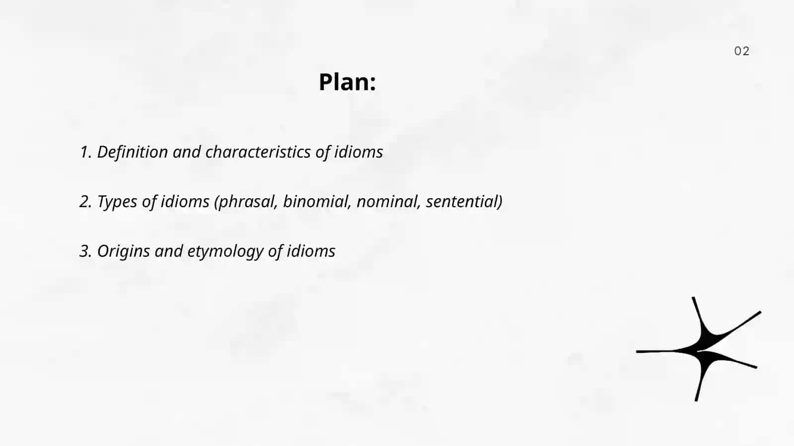 Idioms in language 2