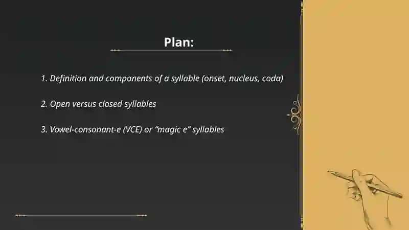 Syllable division and types of syllables 2