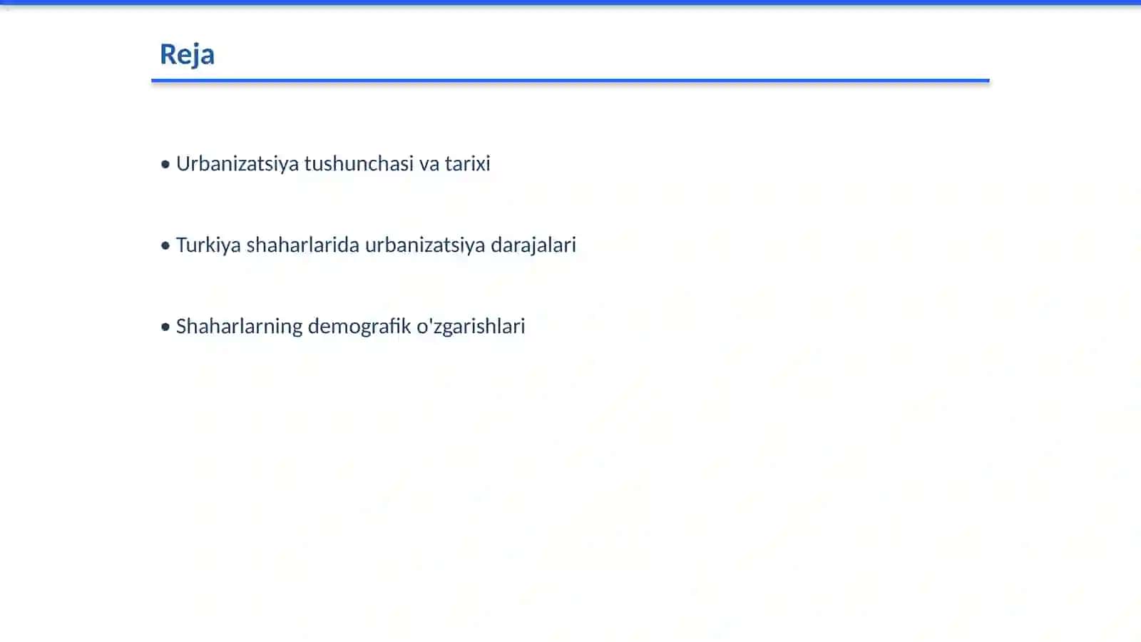 Turkiya shaharlaridagi urbanizatsiya darajasi va xuxusiyatlari 2