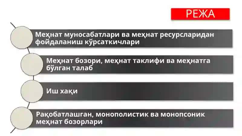 Меҳнат бозори ва корхоналарда меҳнат ресурсларидан фоидаланиш 2