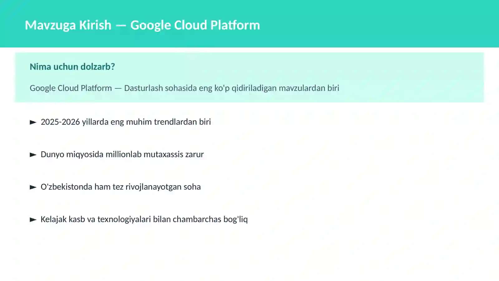 DASTURLASH | CLOUD VA DEVOPS 2