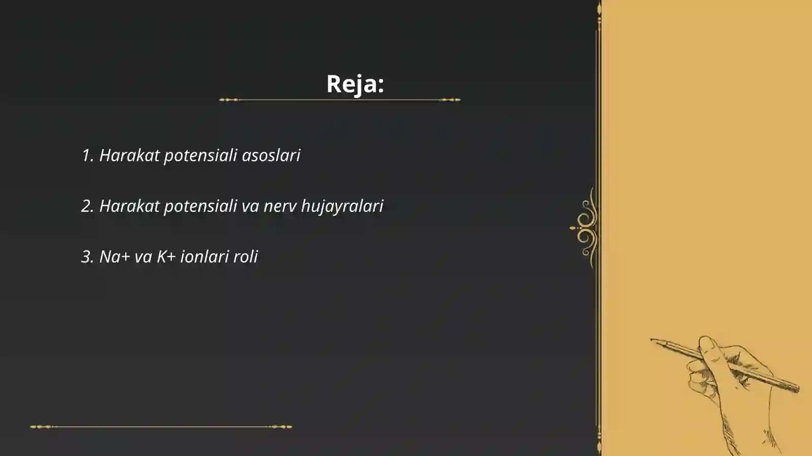 Harakat potensiali 2