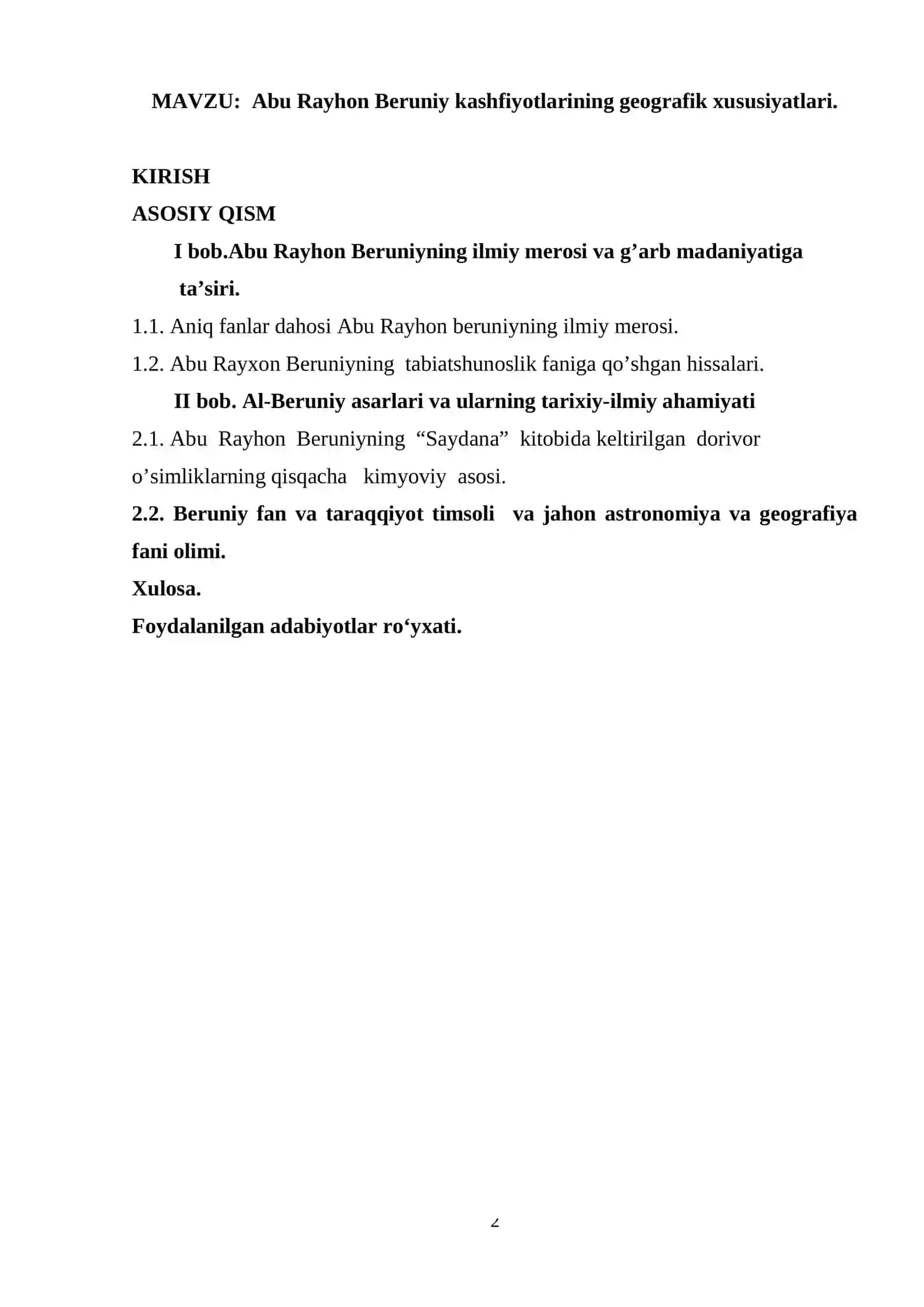 Abu Rayhon Beruniyning g’arb madaniyatiga ta’siri 2