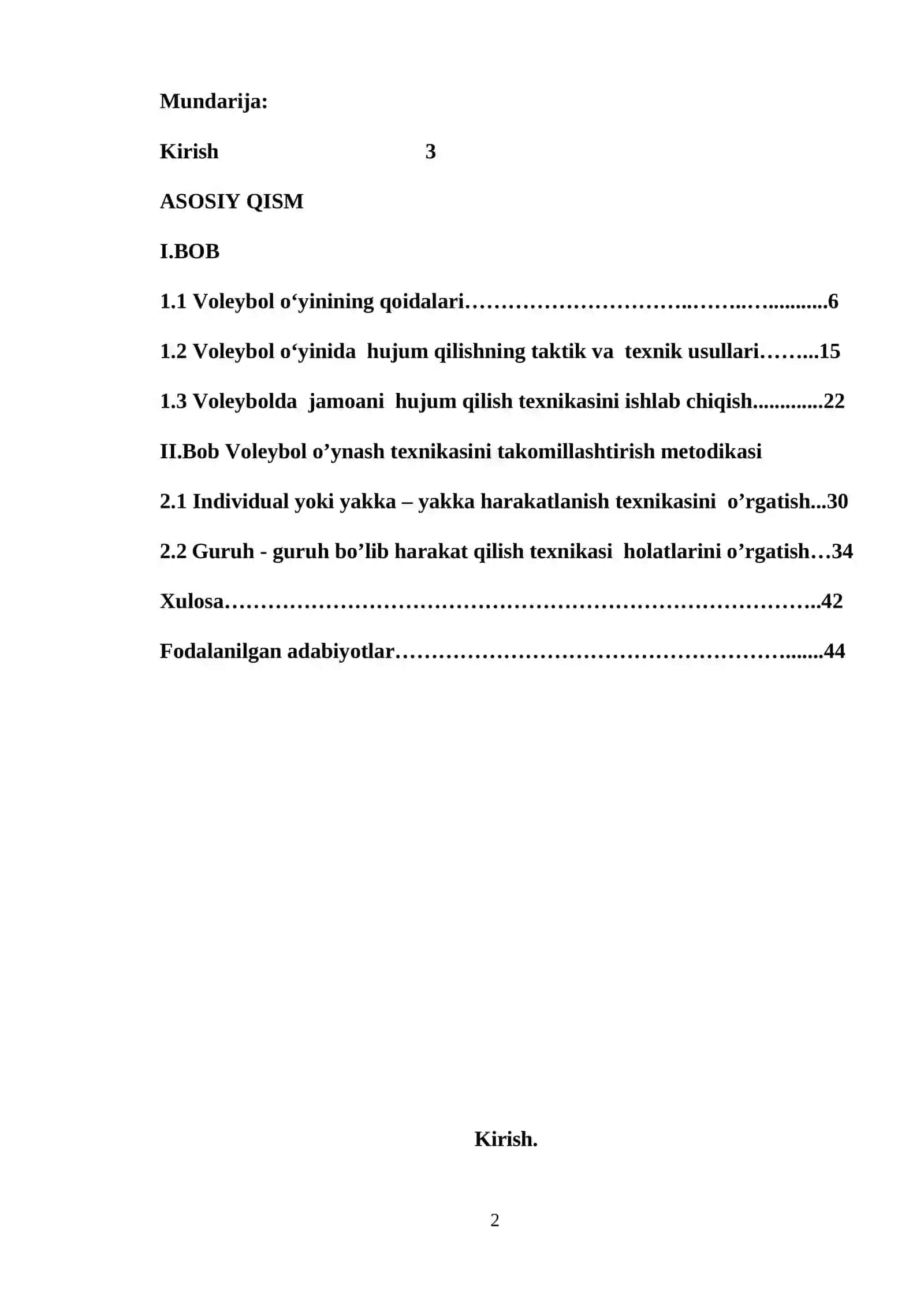 Voleybolda hujum qilish usullari texnikasi 2
