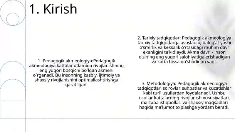 Pedagogik Akmeologiya Tadqiqotlar Tarixi Va Metodologiyasini Organish 2