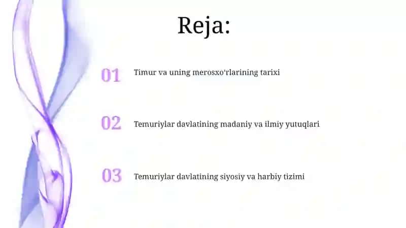 Timur va uning merosxoʻrlari 2