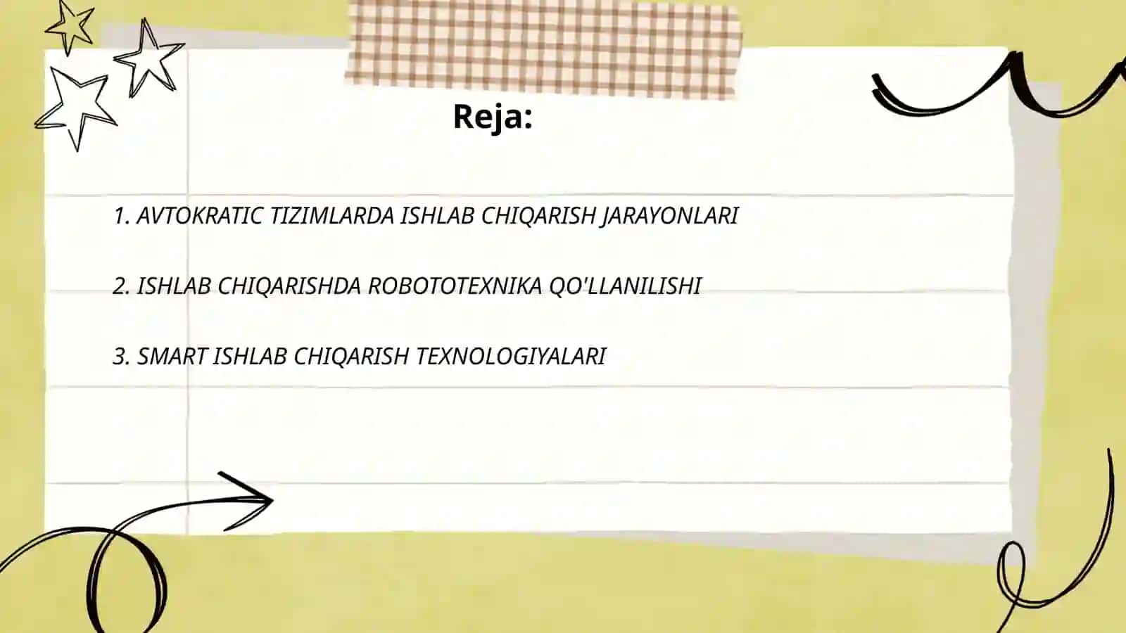 AVTOKRATIK TIZIMLARDA ISHLAB CHIQARISH JARAYONLARI 2