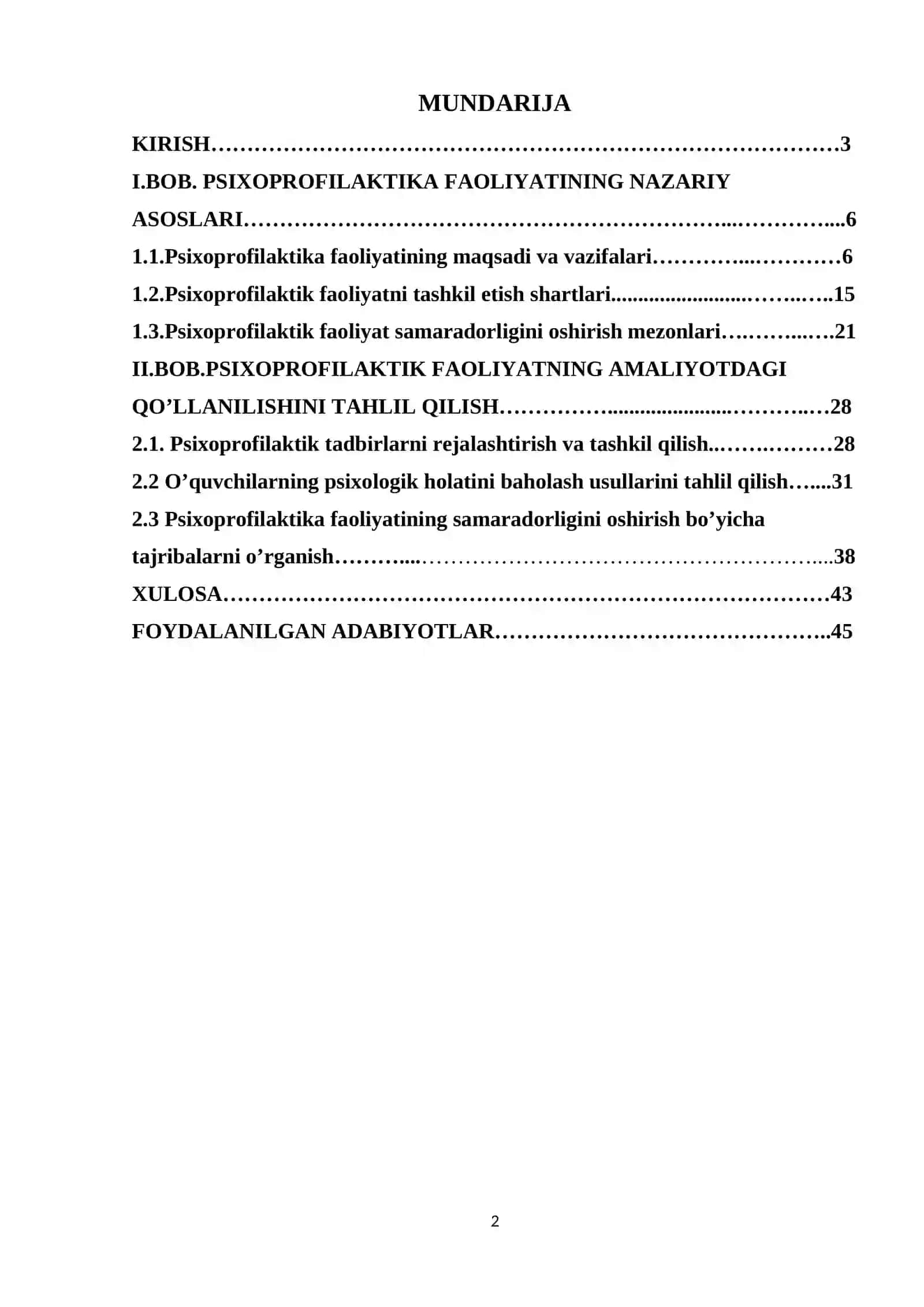 TA’LIM MUASSASASI PSIXOLOGINING PSIXOPROFILAKTIK FAOLIYATI SAMARADORLIGI KO’RSATKICHLARI VA SHARTLARI 2