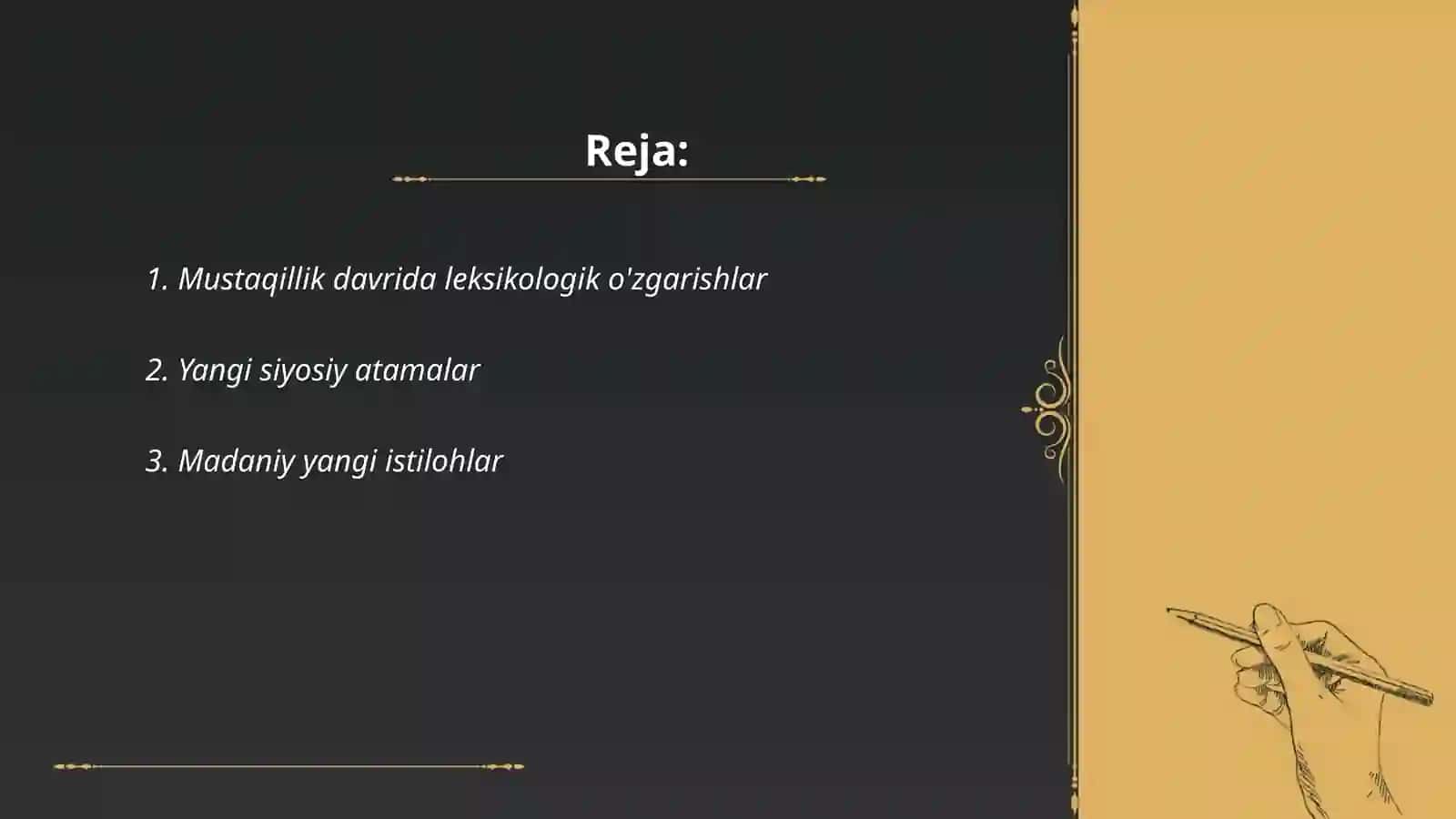 Mustaqillik davrida yangi lisoniy kashfiyotlar 2