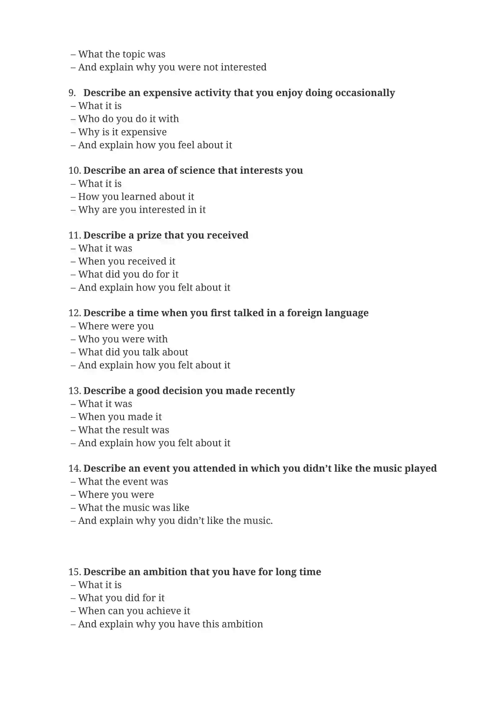 Describe a line that you remember from a poem or song 2