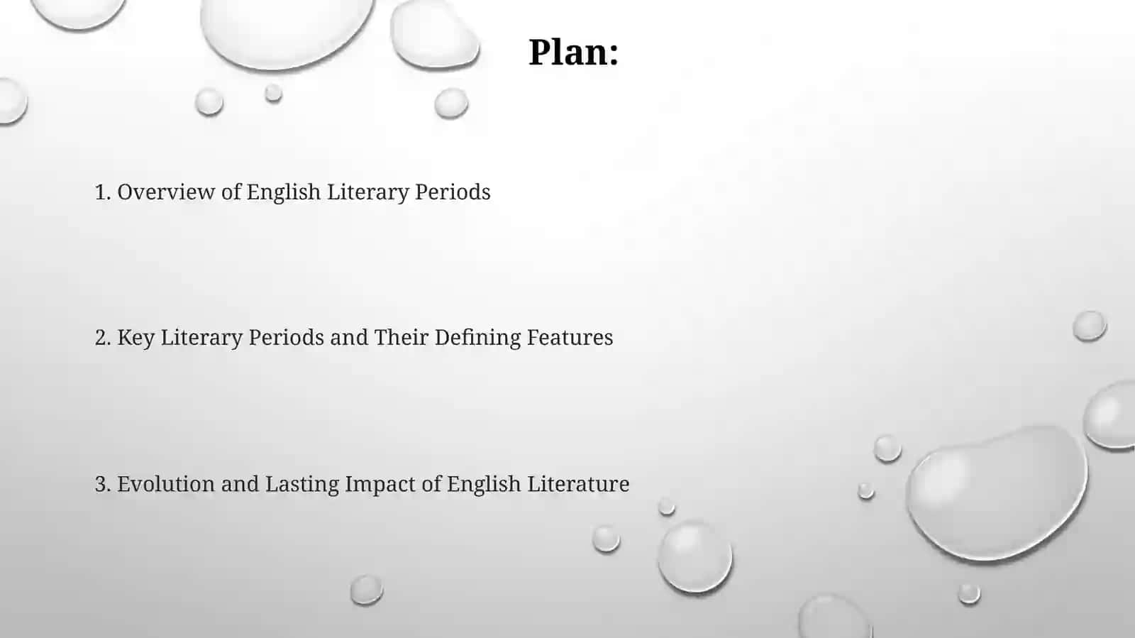 The Main Periods of English Literature and Their Characteristics 2