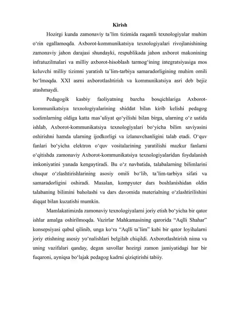 Kasbiy faoliyatda zamonaviy axborot-kommunikatsiya texnologiyalaridan foydalanish 2