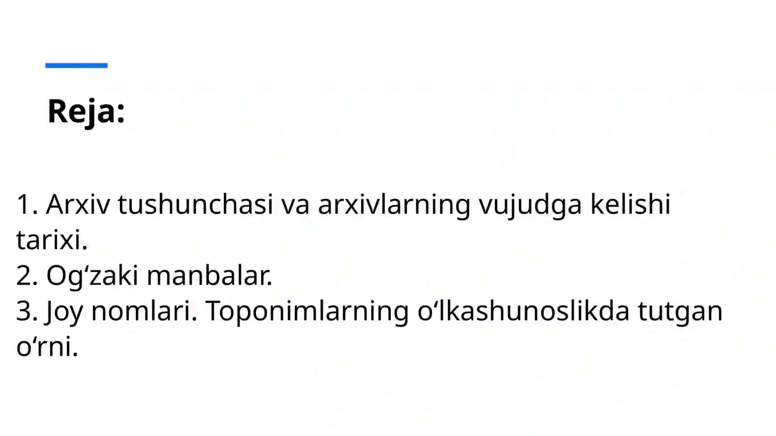 Arxiv va og'zakimanbalar 2