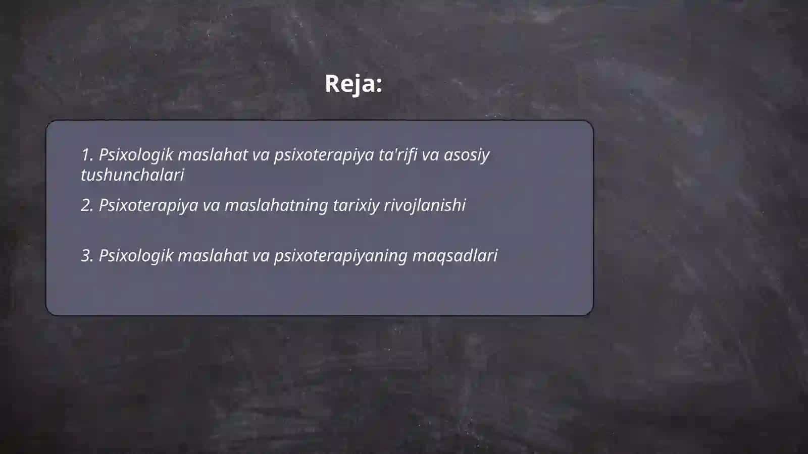 Psixologik maslahat va psixoterapiya haqida tushuncha 2