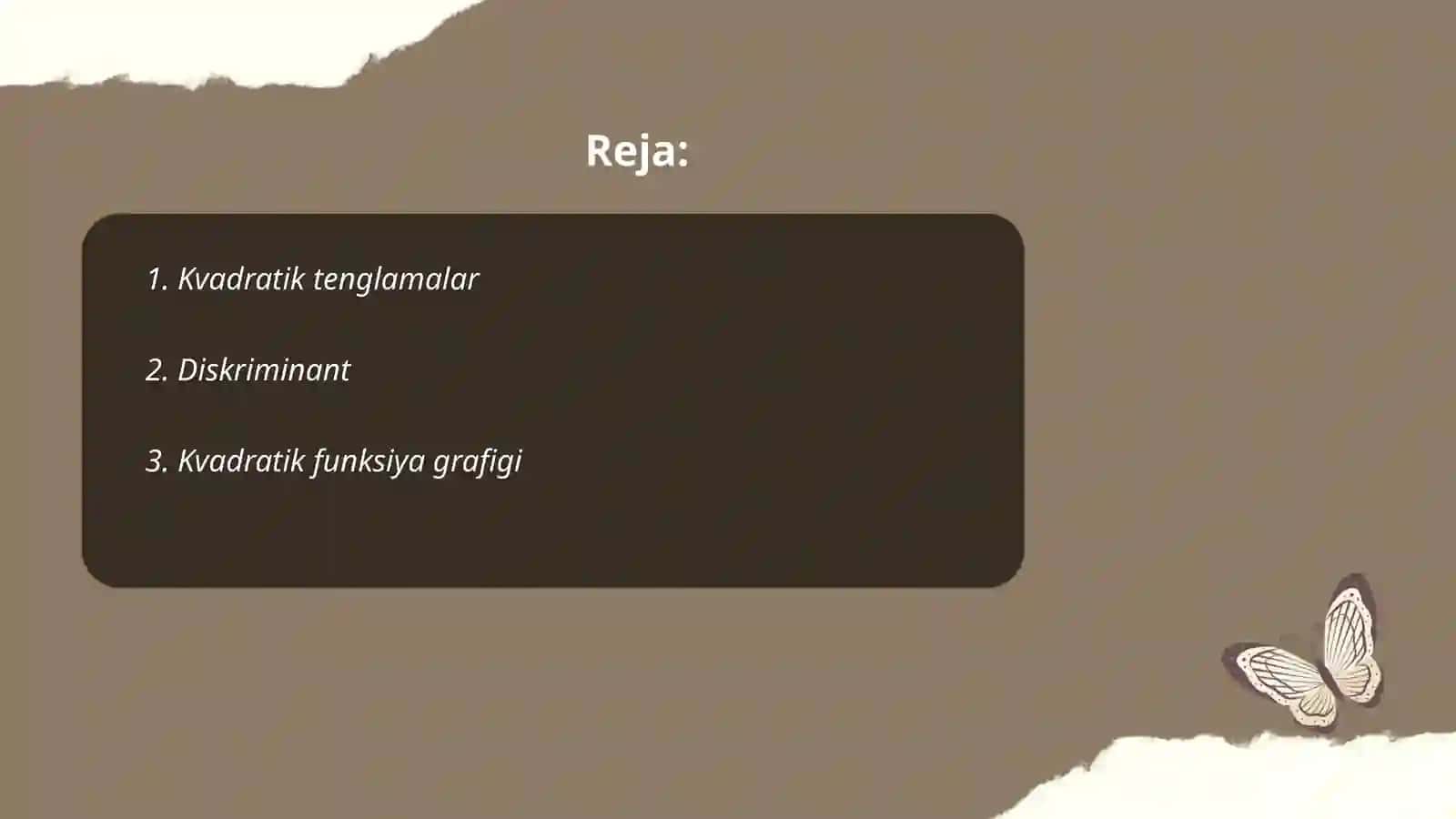 Matematikada kvadratik formalar 2