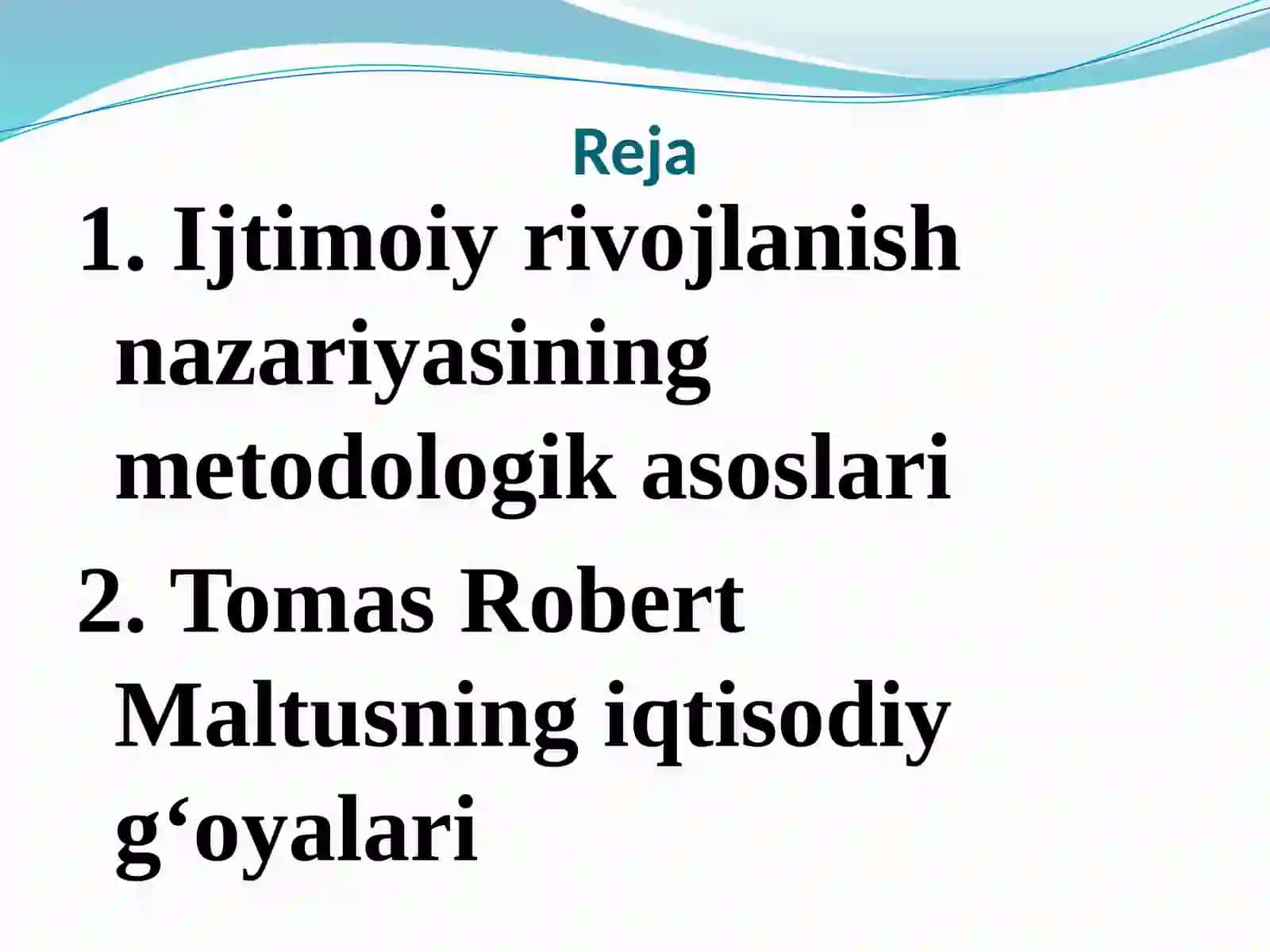 Aholiva mustahkam iqtisodiy o’sishning manbaalari 2