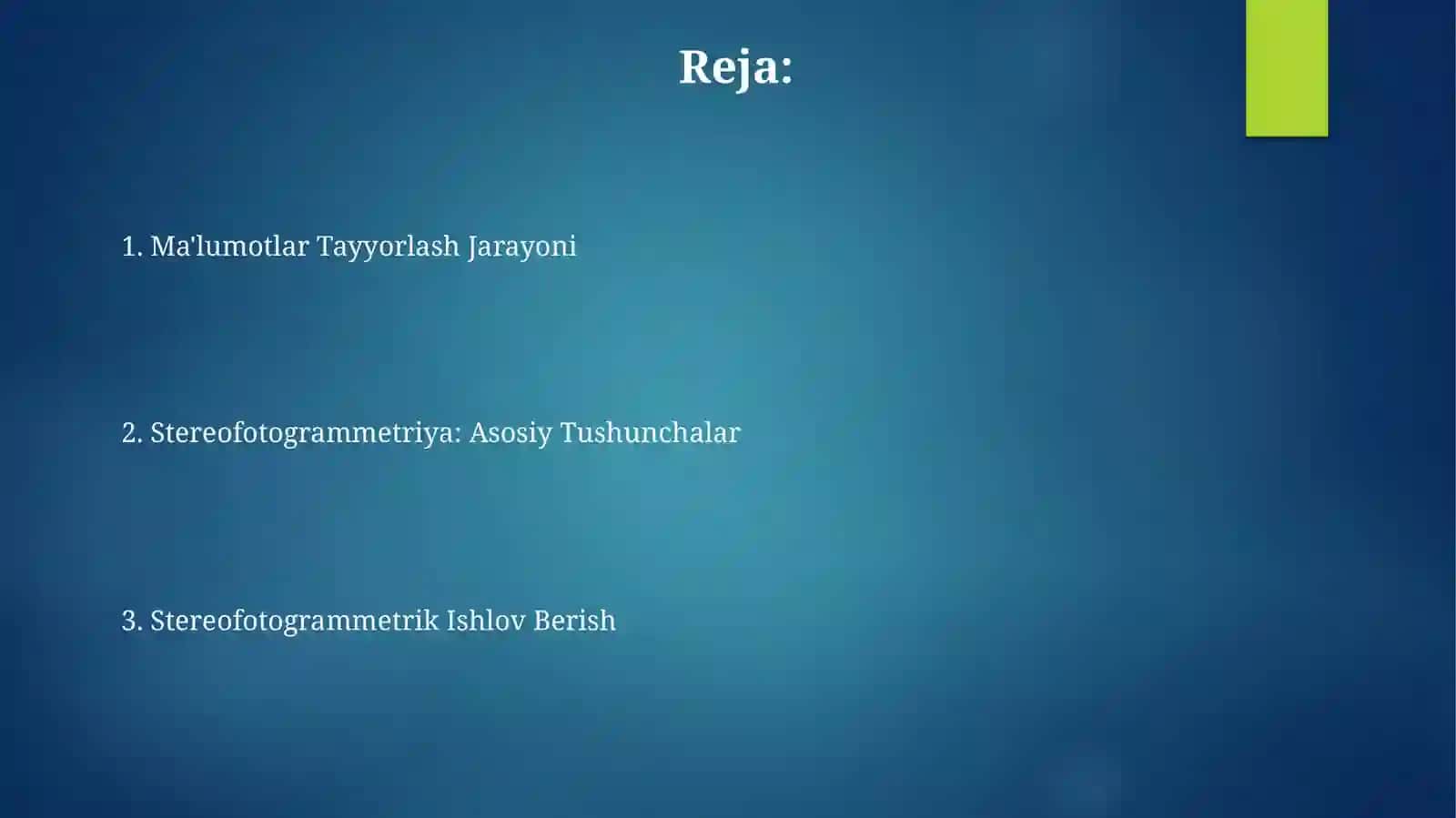 Stereofotogrammetriya 2