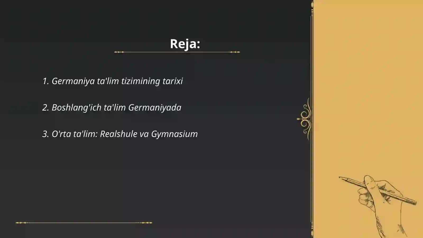 Germaniya ta'lim tizimi 2
