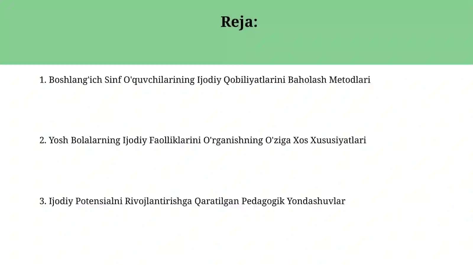 Bolalar Ijodkorlari va ularning O'ziga Xosliklari 2