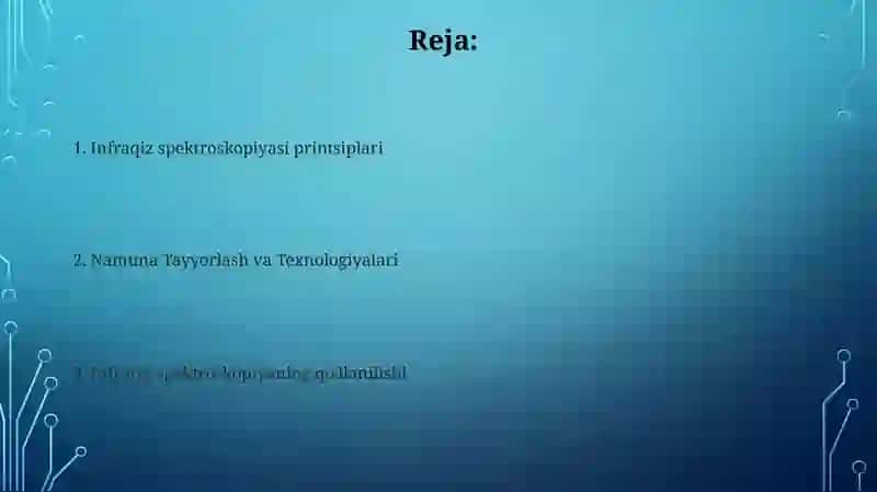 Infraqizil spektroskopiya 2